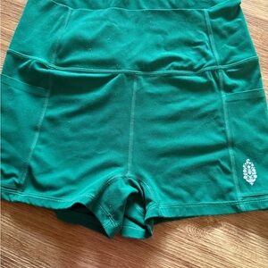 FP Movement by Free People Teal Bike Shorts